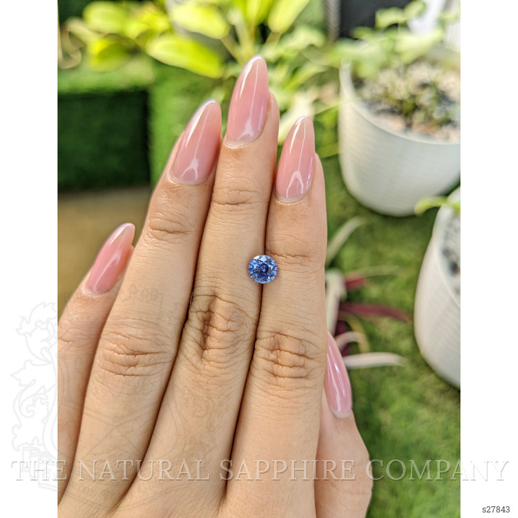 1.16 Ct. Blue Sapphire from Ceylon (Sri Lanka)