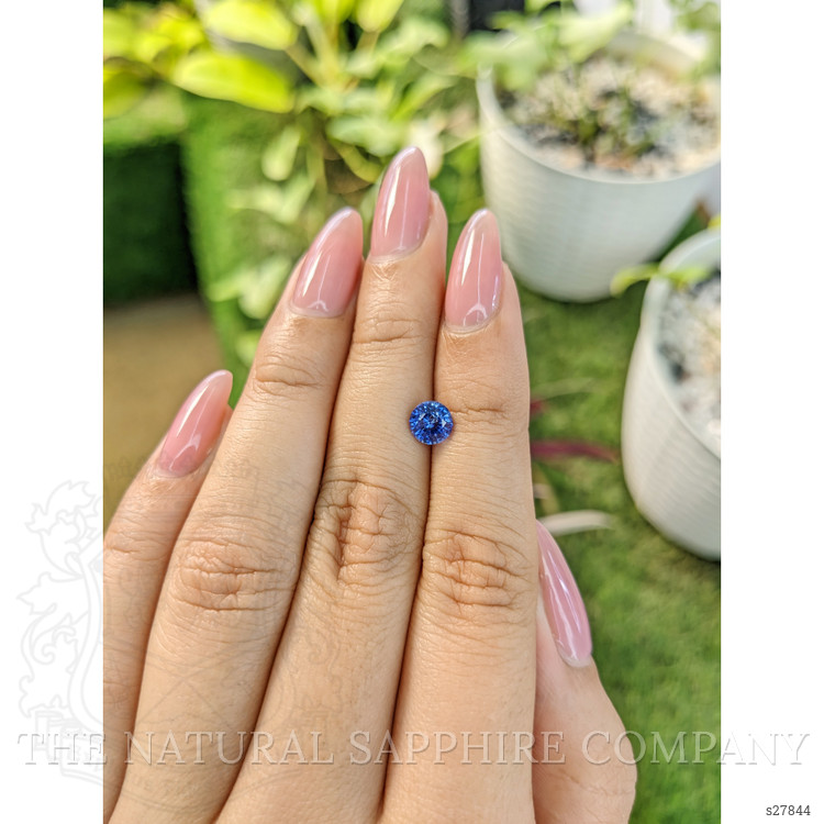 0.92 Ct. Blue Sapphire from Ceylon (Sri Lanka)
