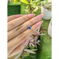 1.23 Ct. Blue Sapphire from Ceylon (Sri Lanka) Life Style