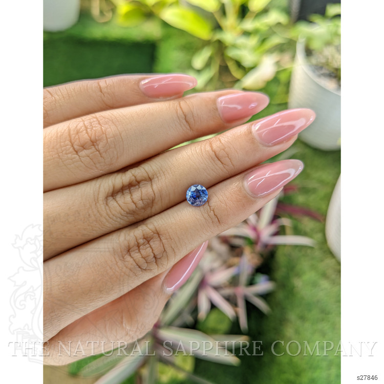 1.28 Ct. Blue Sapphire from Ceylon (Sri Lanka)