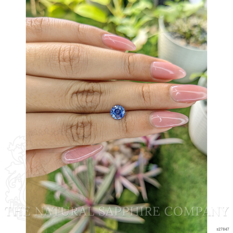 1.31 Ct. Blue Sapphire from Ceylon (Sri Lanka)