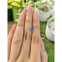 1.31 Ct. Blue Sapphire from Ceylon (Sri Lanka) Life Style