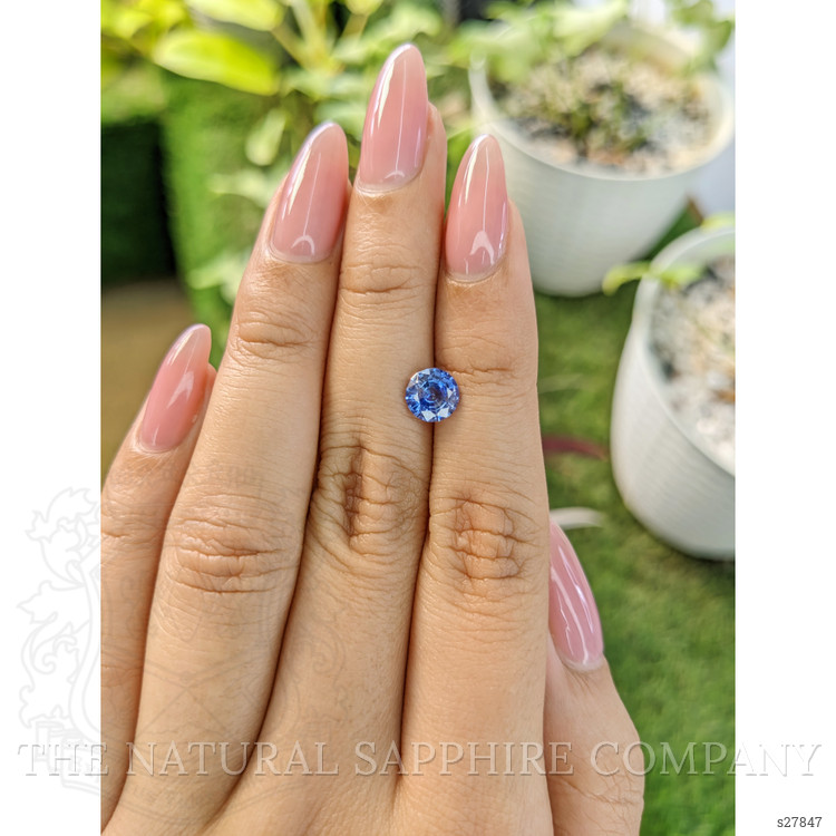 1.31 Ct. Blue Sapphire from Ceylon (Sri Lanka)