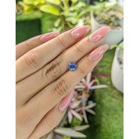 1.31 Ct. Blue Sapphire from Ceylon (Sri Lanka) Life Style