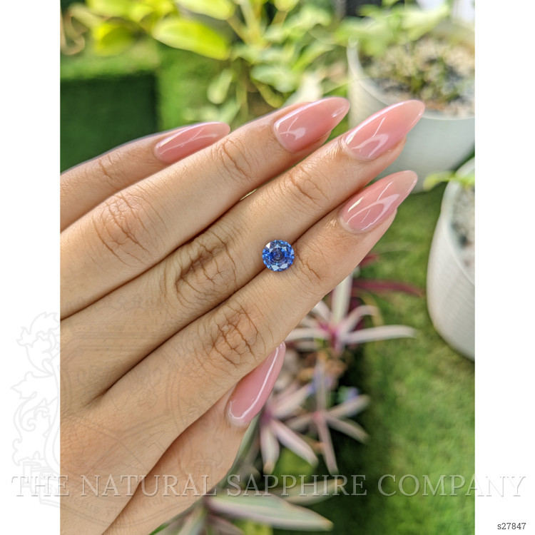 1.31 Ct. Blue Sapphire from Ceylon (Sri Lanka)