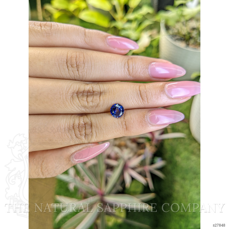 1.36 Ct. Bi Color / Parti Sapphire from Ceylon (Sri Lanka)