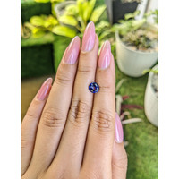 1.36 Ct. Bi Color / Parti Sapphire from Ceylon (Sri Lanka) Life Style