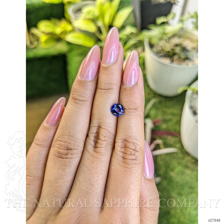 1.36 Ct. Bi Color / Parti Sapphire from Ceylon (Sri Lanka)