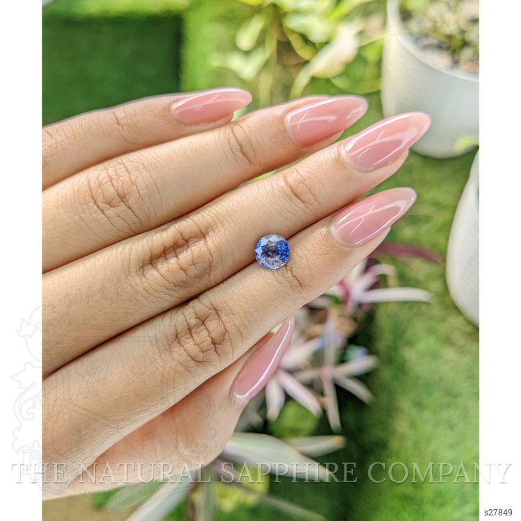 1.64 Ct. Blue Sapphire from Ceylon (Sri Lanka)