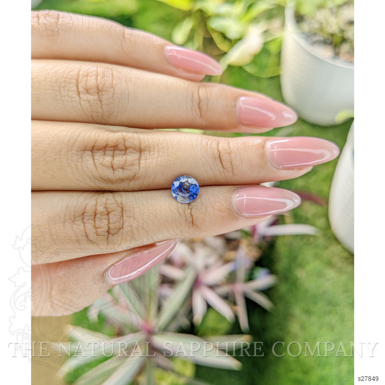 1.64 Ct. Blue Sapphire from Ceylon (Sri Lanka)