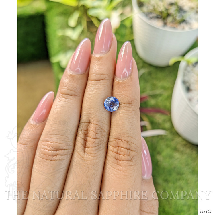 1.64 Ct. Blue Sapphire from Ceylon (Sri Lanka)