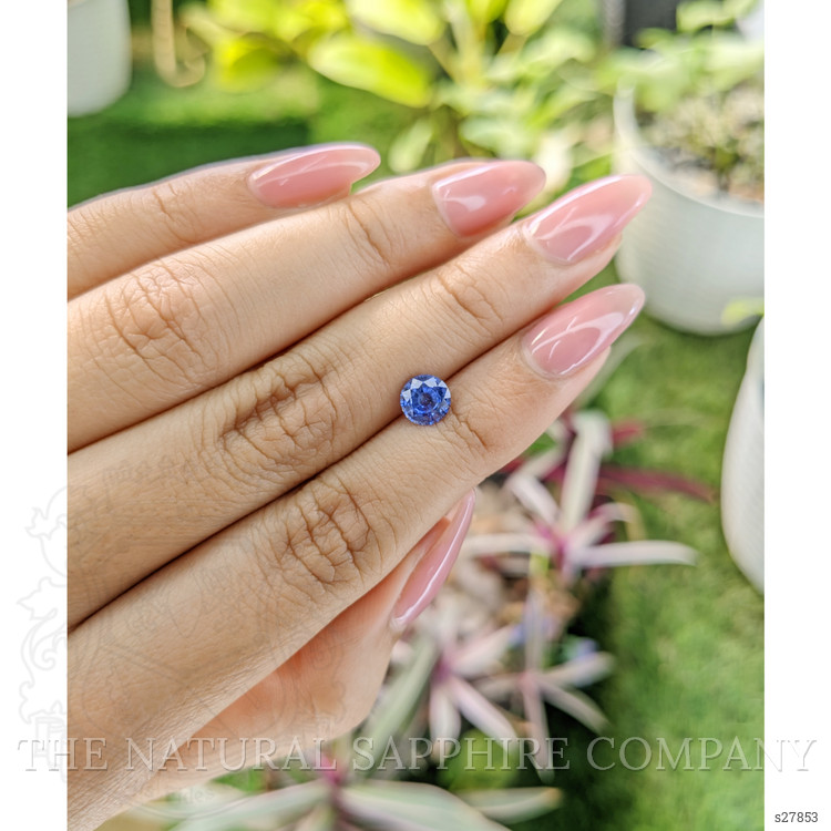 1.00 Ct. Blue Sapphire from Ceylon (Sri Lanka)