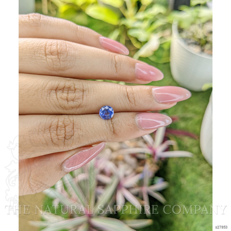 1.00 Ct. Blue Sapphire from Ceylon (Sri Lanka)