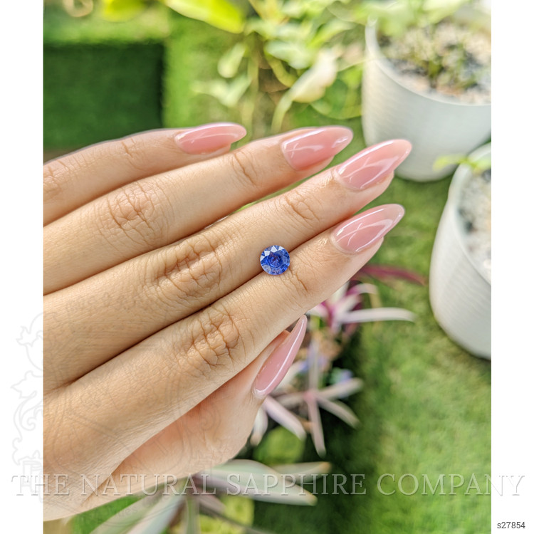 1.05 Ct. Blue Sapphire from Ceylon (Sri Lanka)