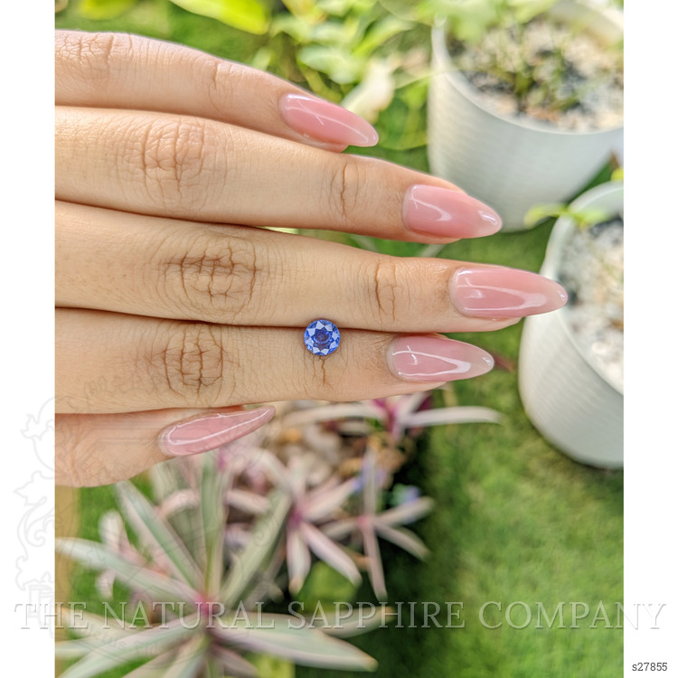 0.94 Ct. Blue Sapphire from Ceylon (Sri Lanka)
