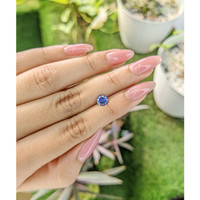 0.80 Ct. Blue Sapphire from Ceylon (Sri Lanka) Life Style