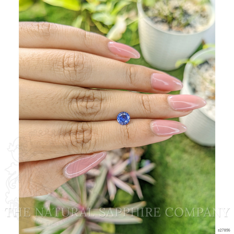 0.80 Ct. Blue Sapphire from Ceylon (Sri Lanka)