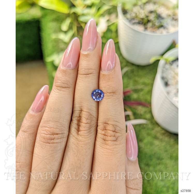 1.05 Ct. Blue Sapphire from Ceylon (Sri Lanka)
