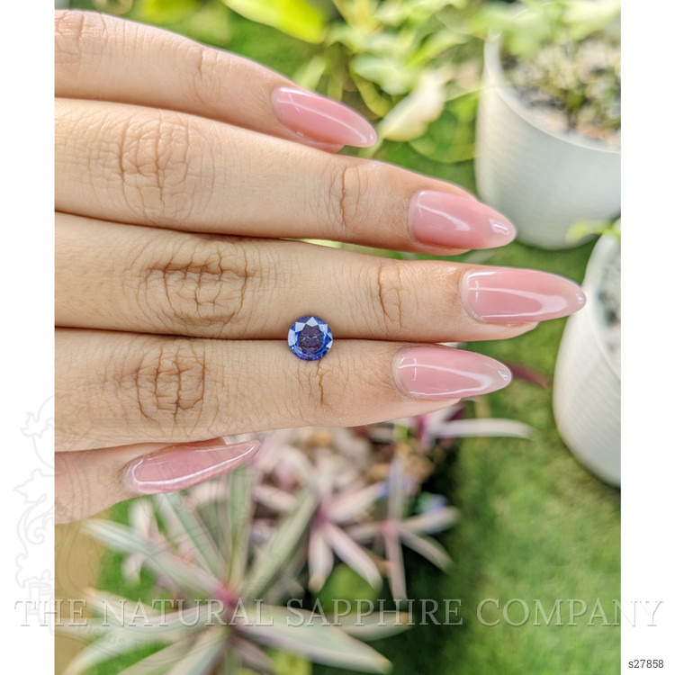 1.05 Ct. Blue Sapphire from Ceylon (Sri Lanka)