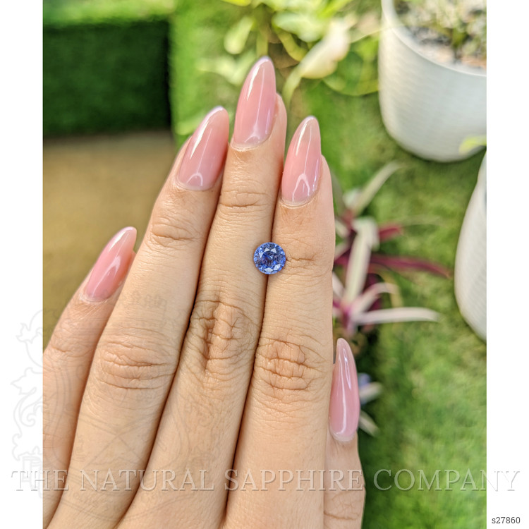 1.14 Ct. Blue Sapphire from Ceylon (Sri Lanka)
