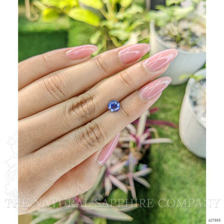 1.15 Ct. Blue Sapphire from Ceylon (Sri Lanka)