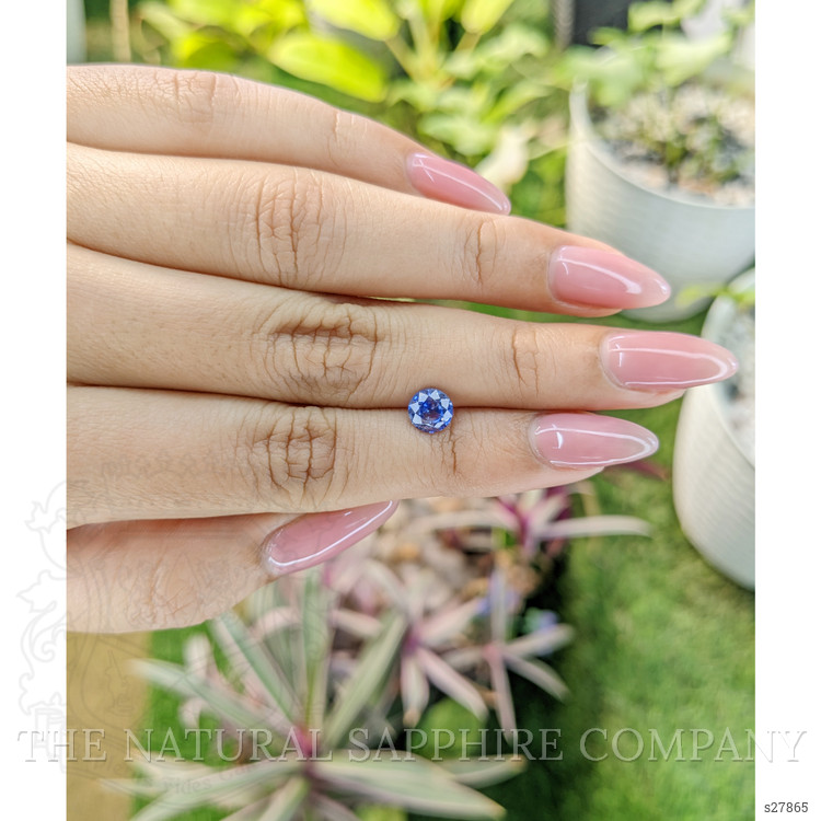 1.15 Ct. Blue Sapphire from Ceylon (Sri Lanka)