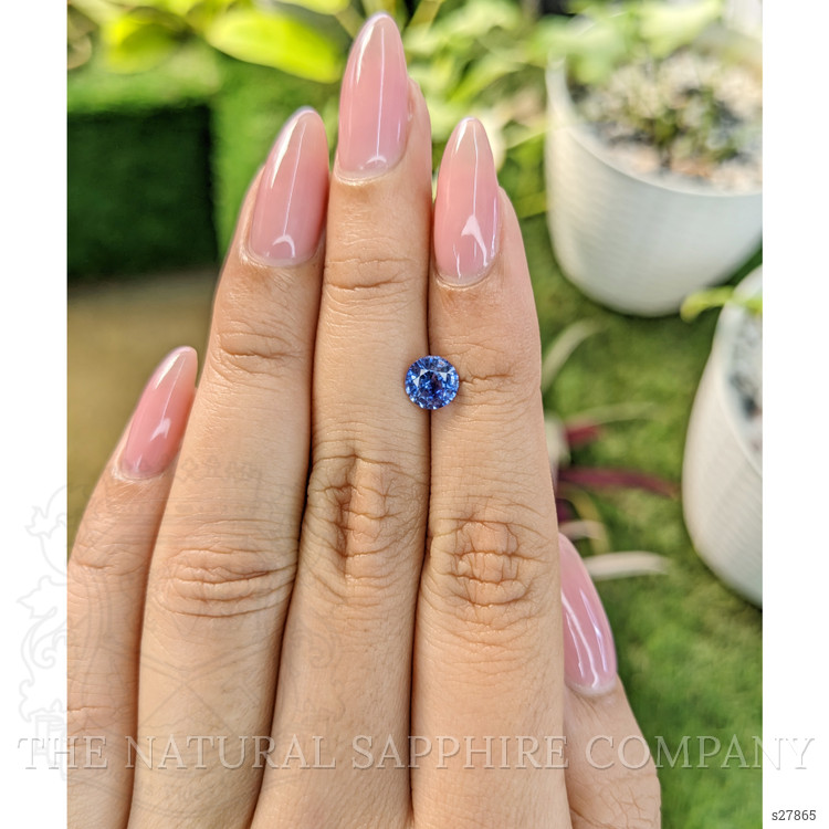 1.15 Ct. Blue Sapphire from Ceylon (Sri Lanka)