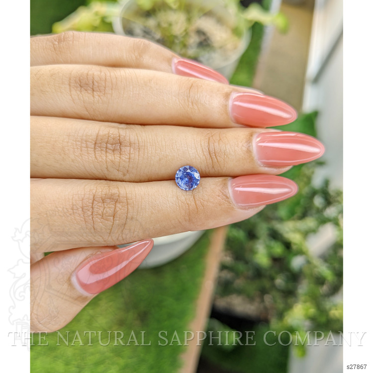 1.08 Ct. Blue Sapphire from Ceylon (Sri Lanka)