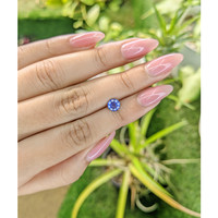 0.96 Ct. Blue Sapphire from Ceylon (Sri Lanka) Life Style