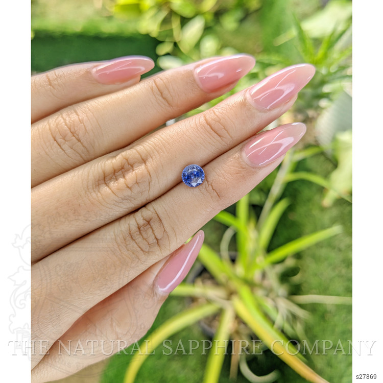 1.36 Ct. Blue Sapphire from Ceylon (Sri Lanka)