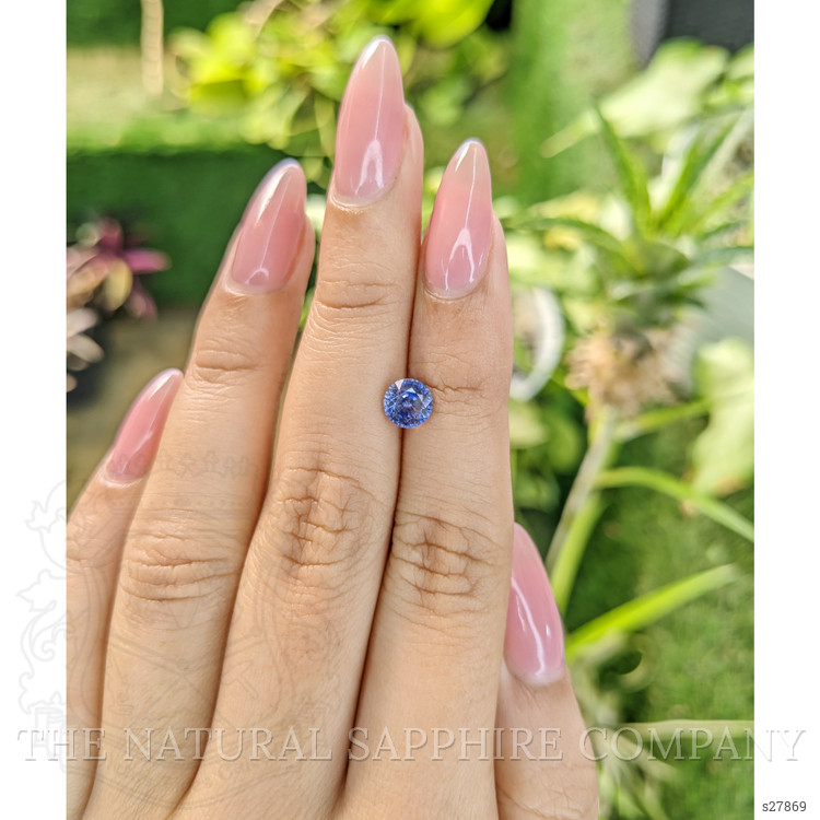 1.36 Ct. Blue Sapphire from Ceylon (Sri Lanka)