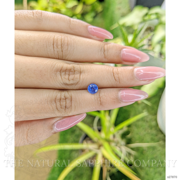 1.00 Ct. Blue Sapphire from Ceylon (Sri Lanka)