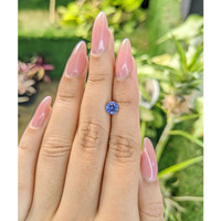 1.12 Ct. Blue Sapphire from Ceylon (Sri Lanka) Life Style