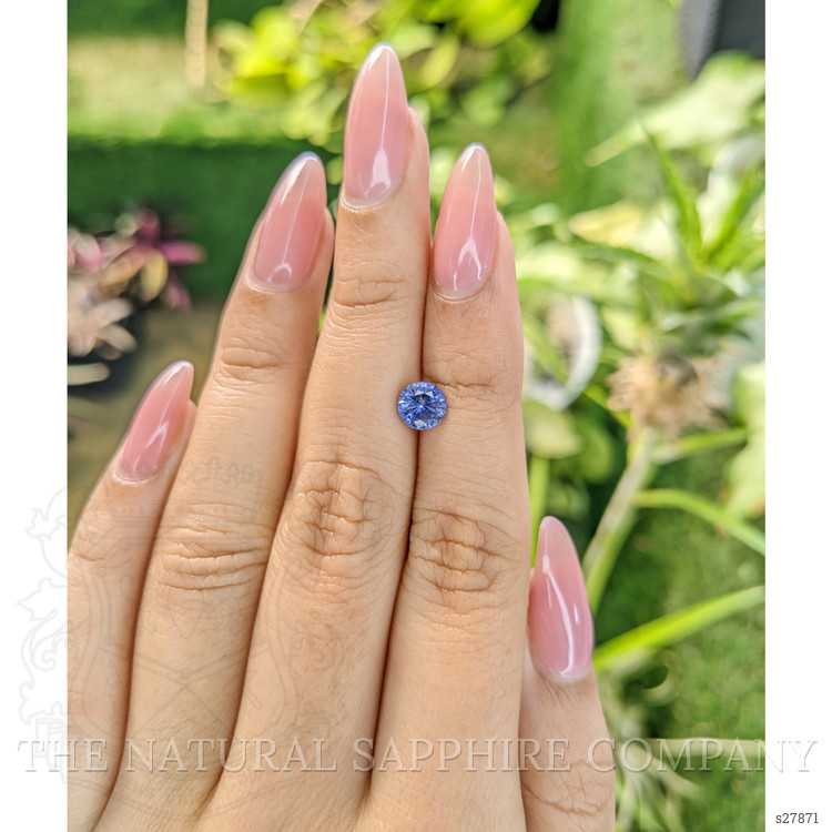 1.12 Ct. Blue Sapphire from Ceylon (Sri Lanka)