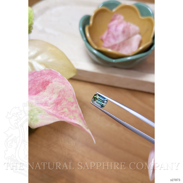 2.03 Ct. Greenish Blue Sapphire from Australia