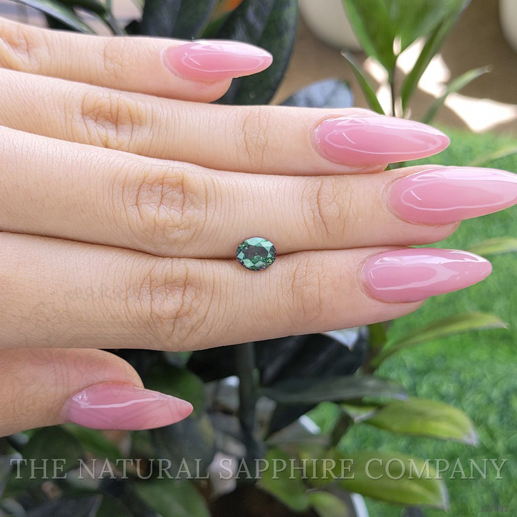 1.25 Ct. Green Sapphire from Madagascar