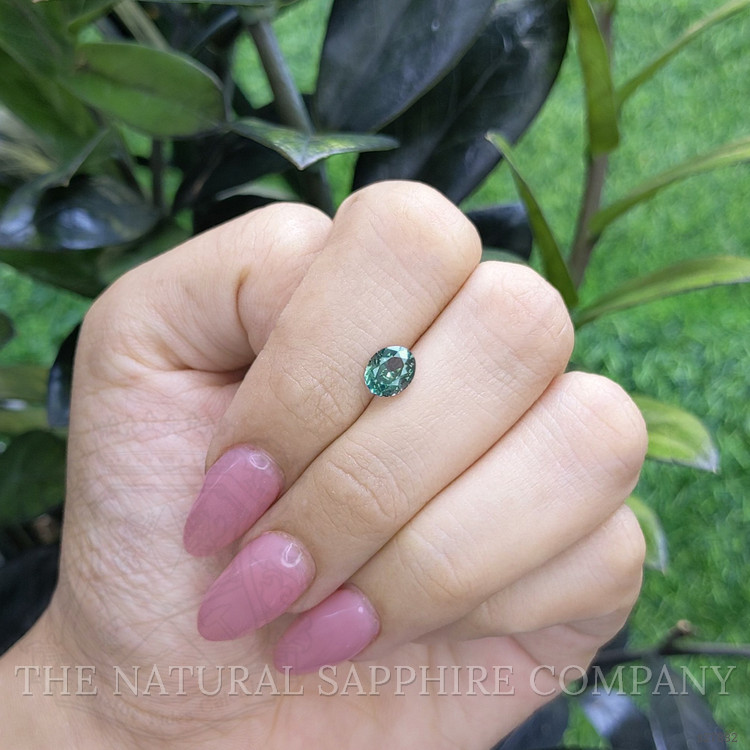 1.25 Ct. Green Sapphire from Madagascar