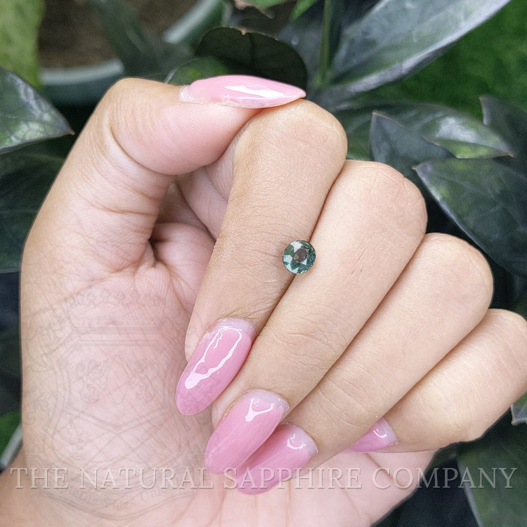 1.02 Ct. Bluish Green Sapphire from Madagascar