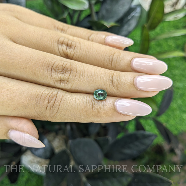 1.08 Ct. Green Sapphire from Madagascar