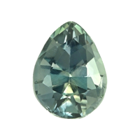 0.65 Ct. Bluish Green Sapphire from Madagascar Video