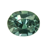 0.84 Ct. Bluish Green Sapphire from Madagascar Video
