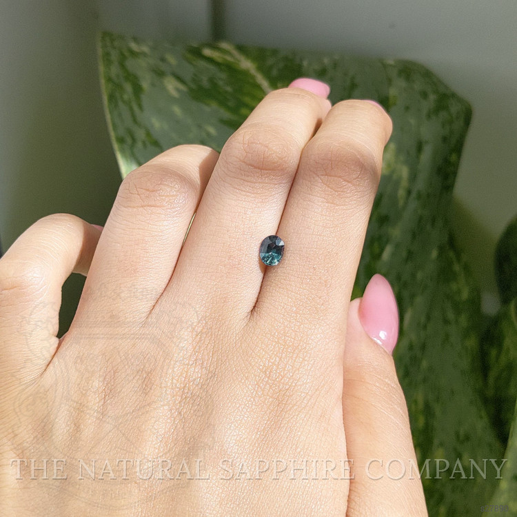 0.84 Ct. Bluish Green Sapphire from Madagascar