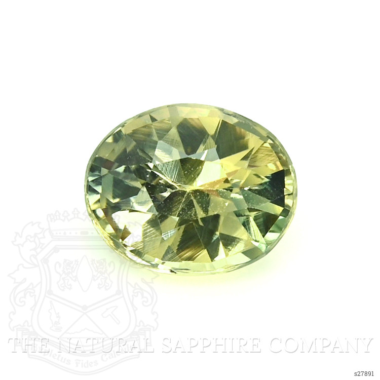 0.80 Ct. Yellowish Green Sapphire from Madagascar