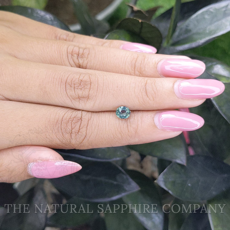 0.92 Ct. Green Sapphire from Madagascar