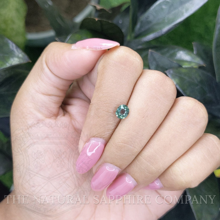 0.92 Ct. Green Sapphire from Madagascar