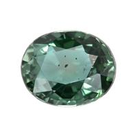 1.00 Ct. Bluish Green Sapphire from Madagascar Video