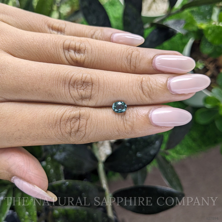1.00 Ct. Bluish Green Sapphire from Madagascar