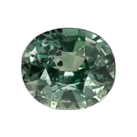 0.85 Ct. Bluish Green Sapphire from Madagascar Video