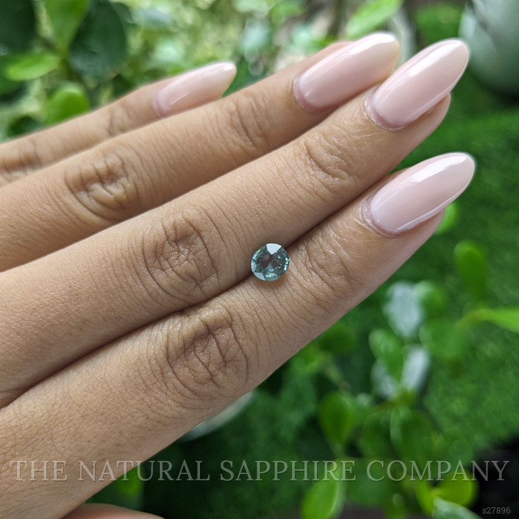 1.03 Ct. Bluish Green Sapphire from Madagascar