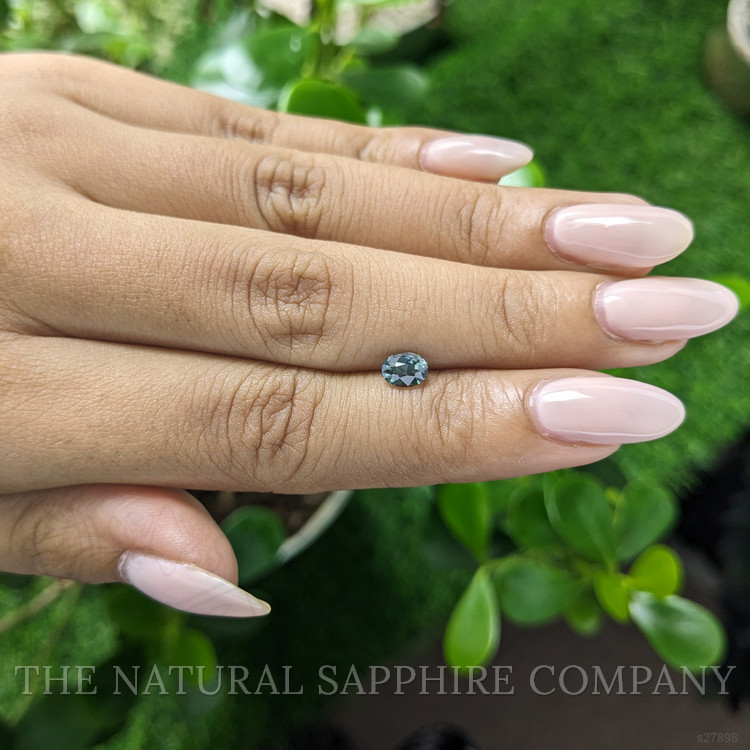 0.61 Ct. Bluish Green Sapphire from Madagascar